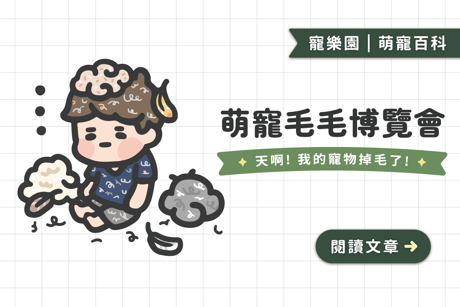🪶萌寵毛毛博覽會｜﻿寵物掉毛的3個時期及5個原因😳