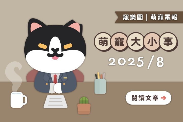【2025/8月回顧】📰萌寵大小事﻿