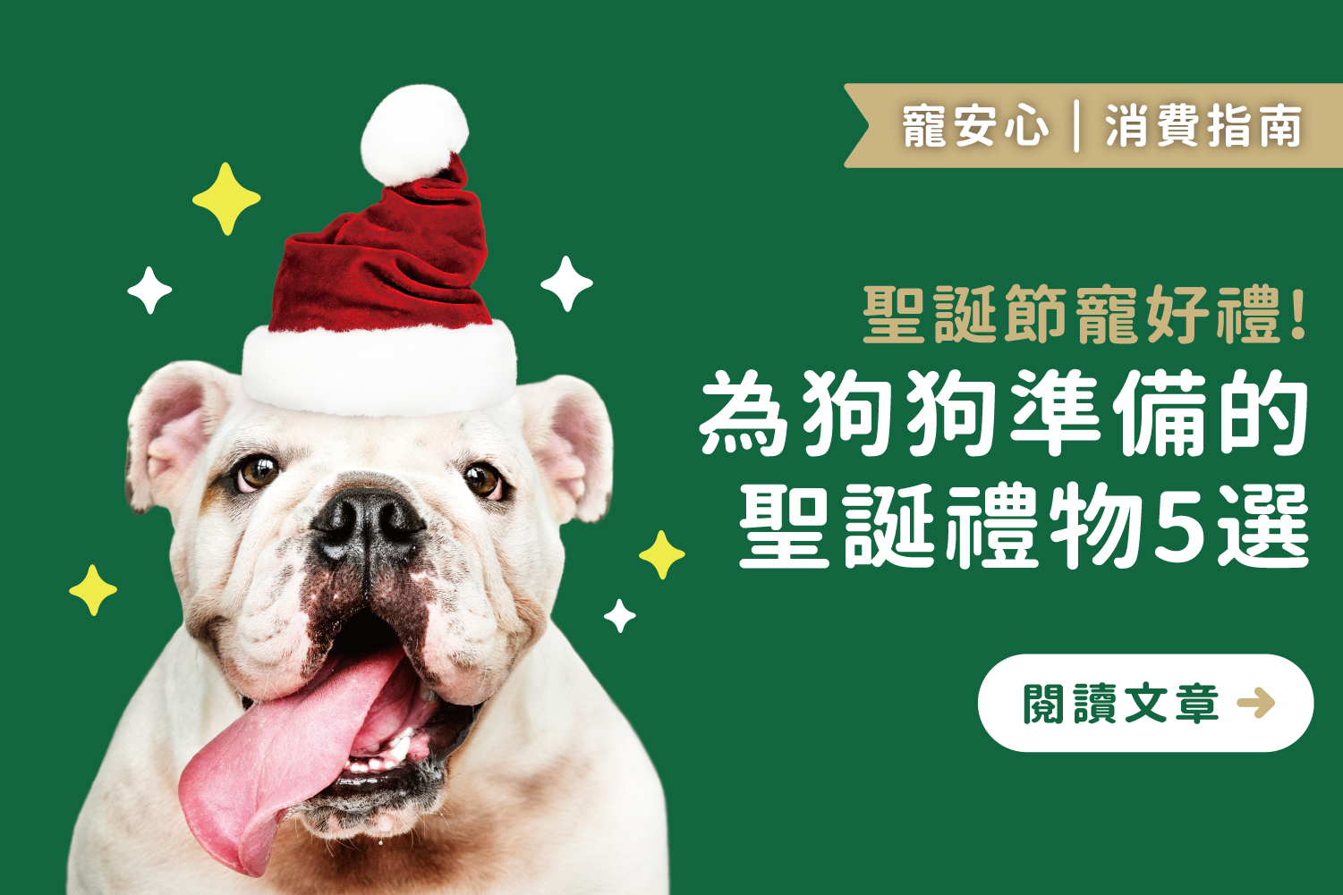 聖誕節寵好禮！為寵物準備的聖誕禮物 5 選